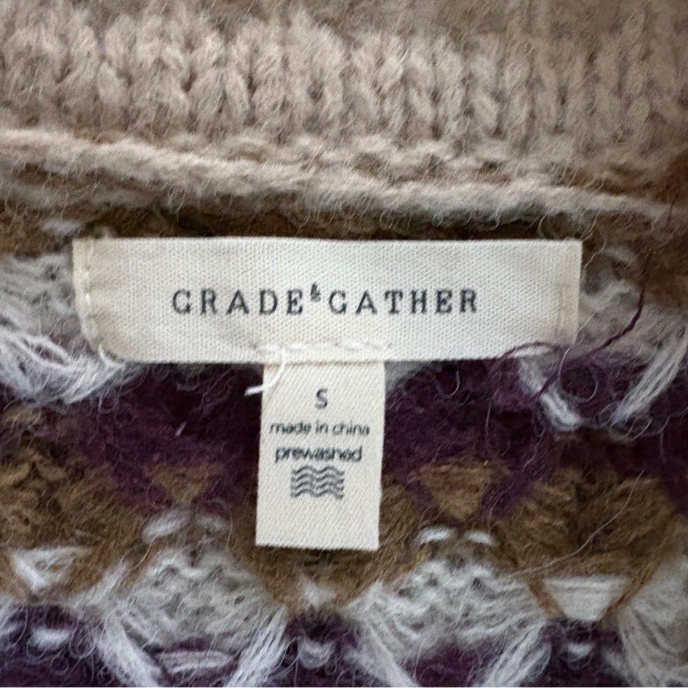 Grade & Gather oversized cardigan 3d weave small ( runs oversized to medium)​​ - Picture 4 of 4
